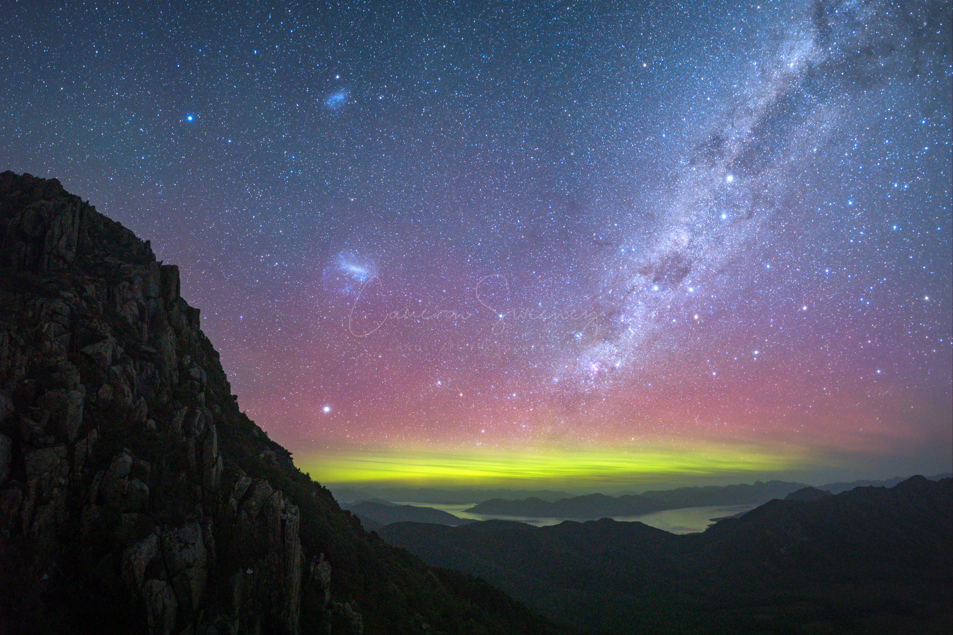 Aurora over the South West
